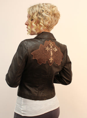 Embroidery on Leather