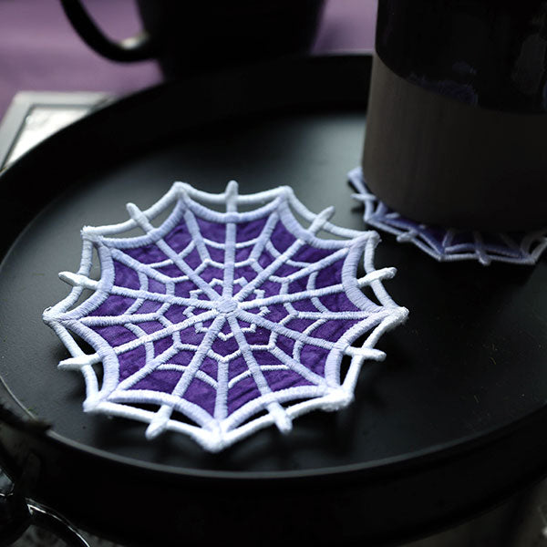 Lace Edge Coasters  (In-the-Hoop)