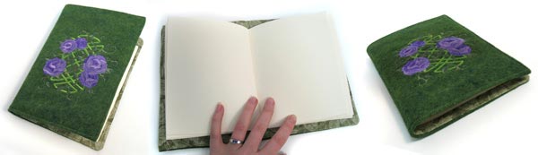 Cloth-Covered Sketchbook