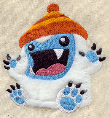 Fluffy Yeti (Applique)