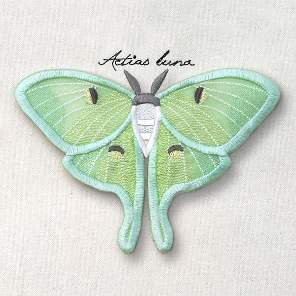 Winged Curiosities - Luna Moth (3D Applique)
