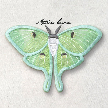 Winged Curiosities - Luna Moth (3D Applique)