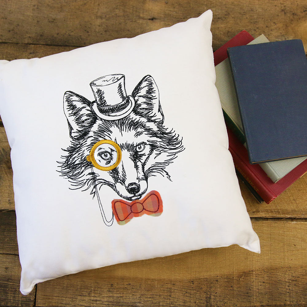 Dapper Fox (Vinyl Applique)