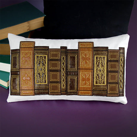Leather Bound Books Border (Applique)