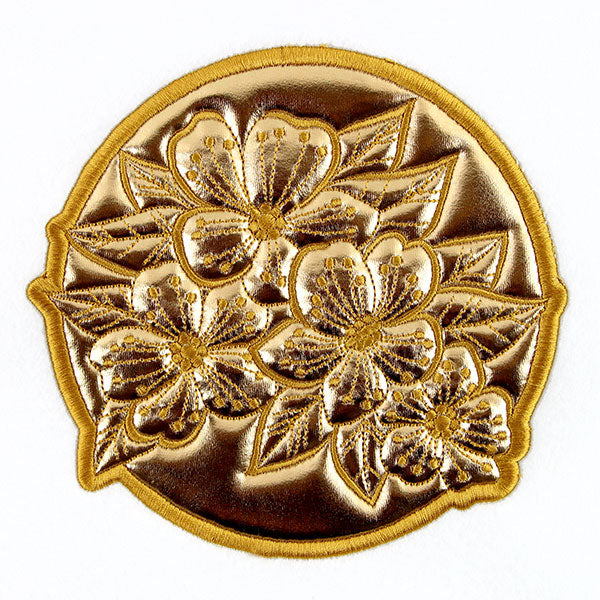 Layers of Dimension Flower Bouquet (Batting Applique)