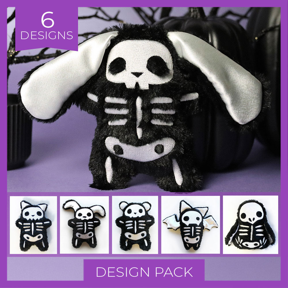 Skelly Plushies (Stuffed) (Design Pack)