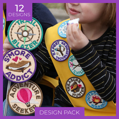 Adventure Merit Badges (Patch) (Design Pack)