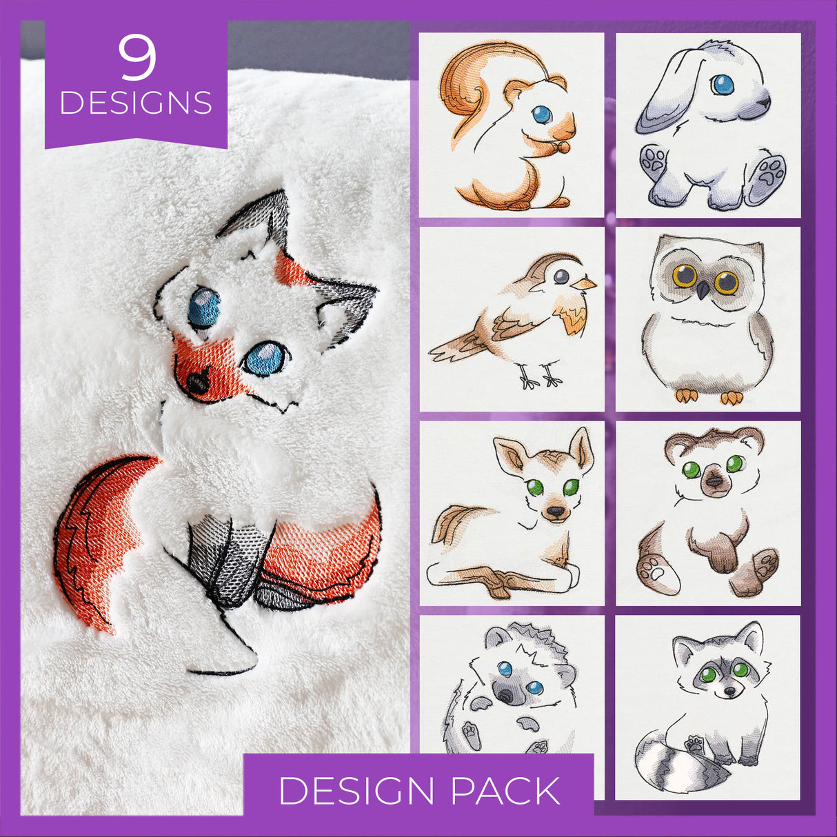Fluffy Fauna (Design Pack)