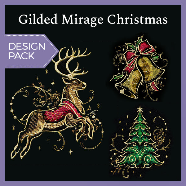 Gilded Mirage Christmas (Design Pack)