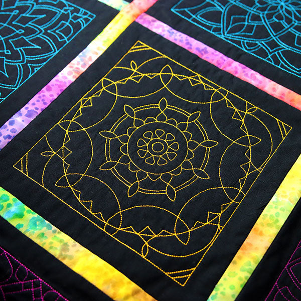 Mesmerizing Mandala Quilting (Design Pack)