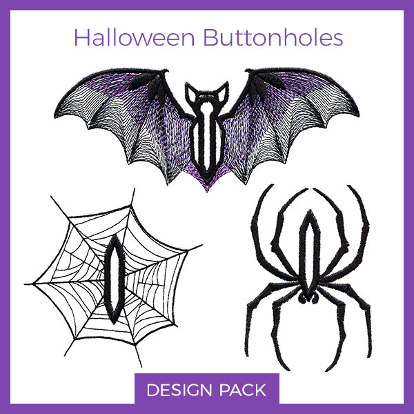 A Halloween Buttonhole Design Pack