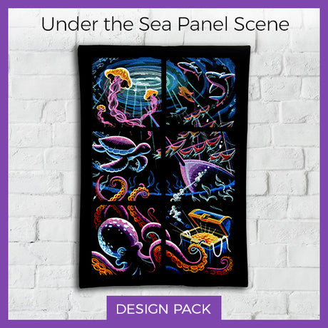 A Under the Sea Panel Scene Design Pack