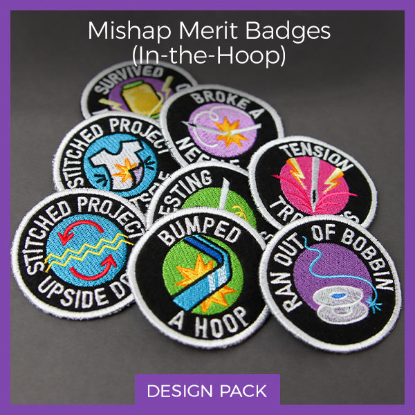 A Mishap Merit Badges (Patch) Design Pack