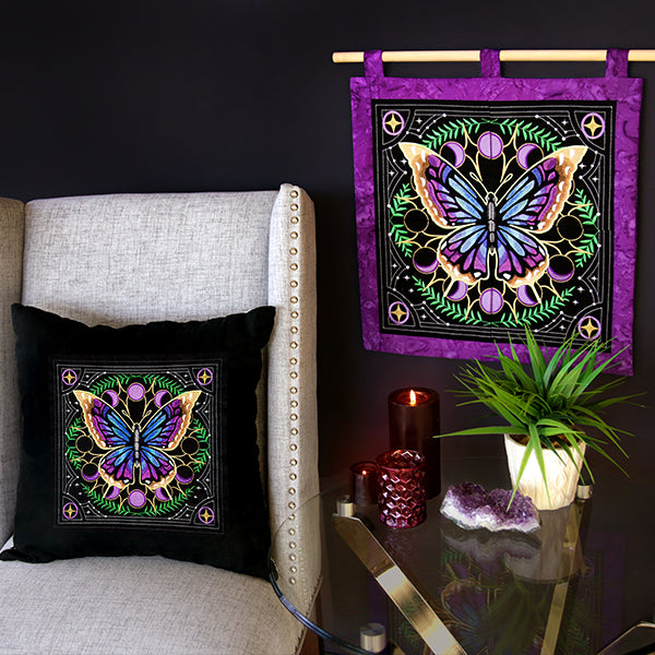 A Celestial Butterfly Squares Design Pack