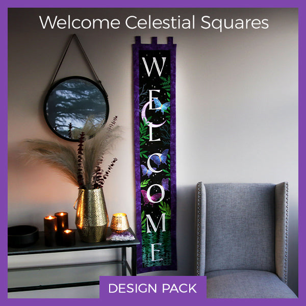 A Welcome Celestial Squares Design Pack