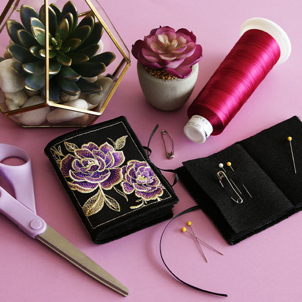 Needlebook & Pincushion Sewing Sets (In-the-Hoop) Design Pack