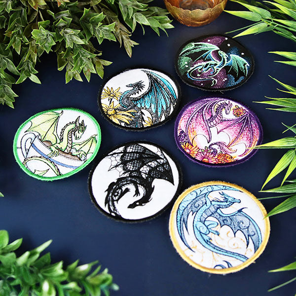 Dragon Coasters II (In-the-Hoop) Design Pack