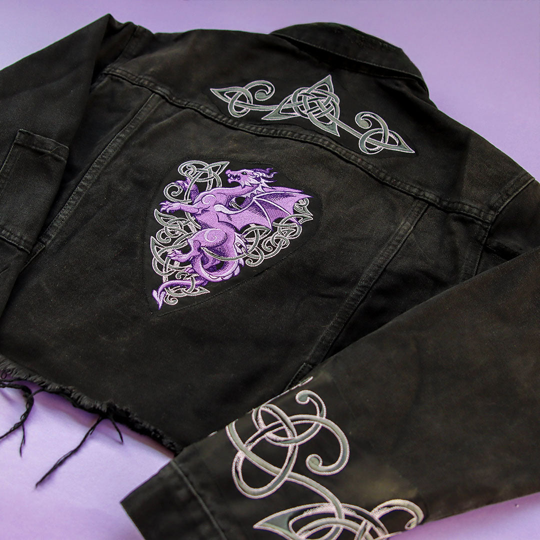 Heraldic Knotwork Dragon Design Pack