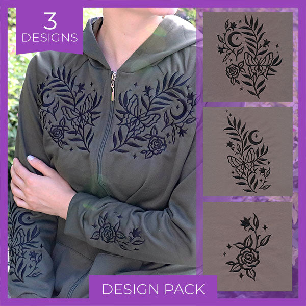 Celestial Garden Apparel Design Pack