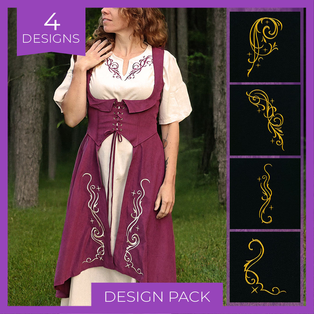 Interlocking Swirls Design Pack