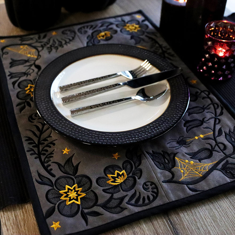 Spooky Floral Corners Design Pack