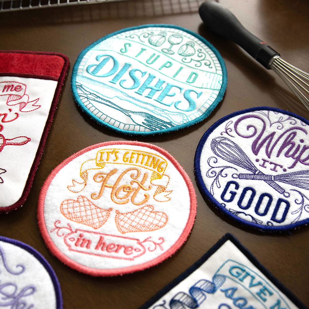 Spice it Up Kitchen Set (In-the-Hoop) Design Pack