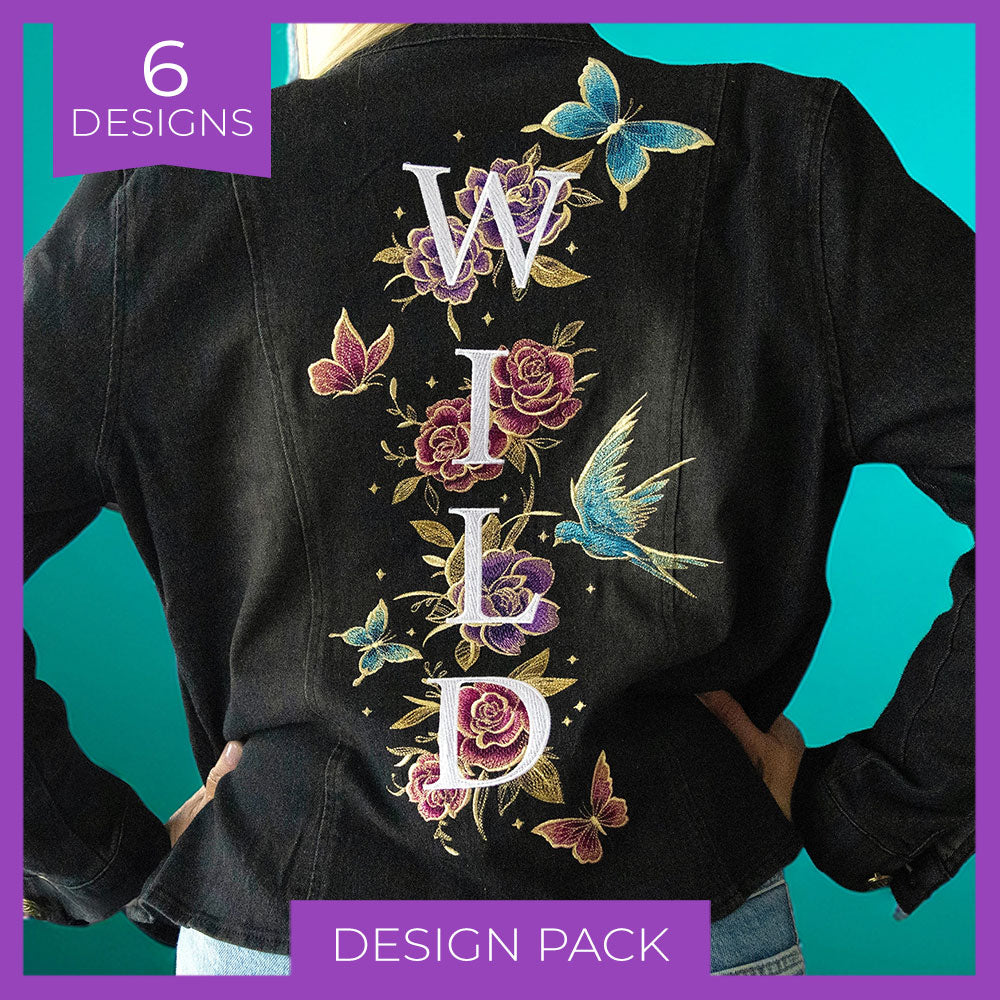 Wild Wings & Blooms Design Pack