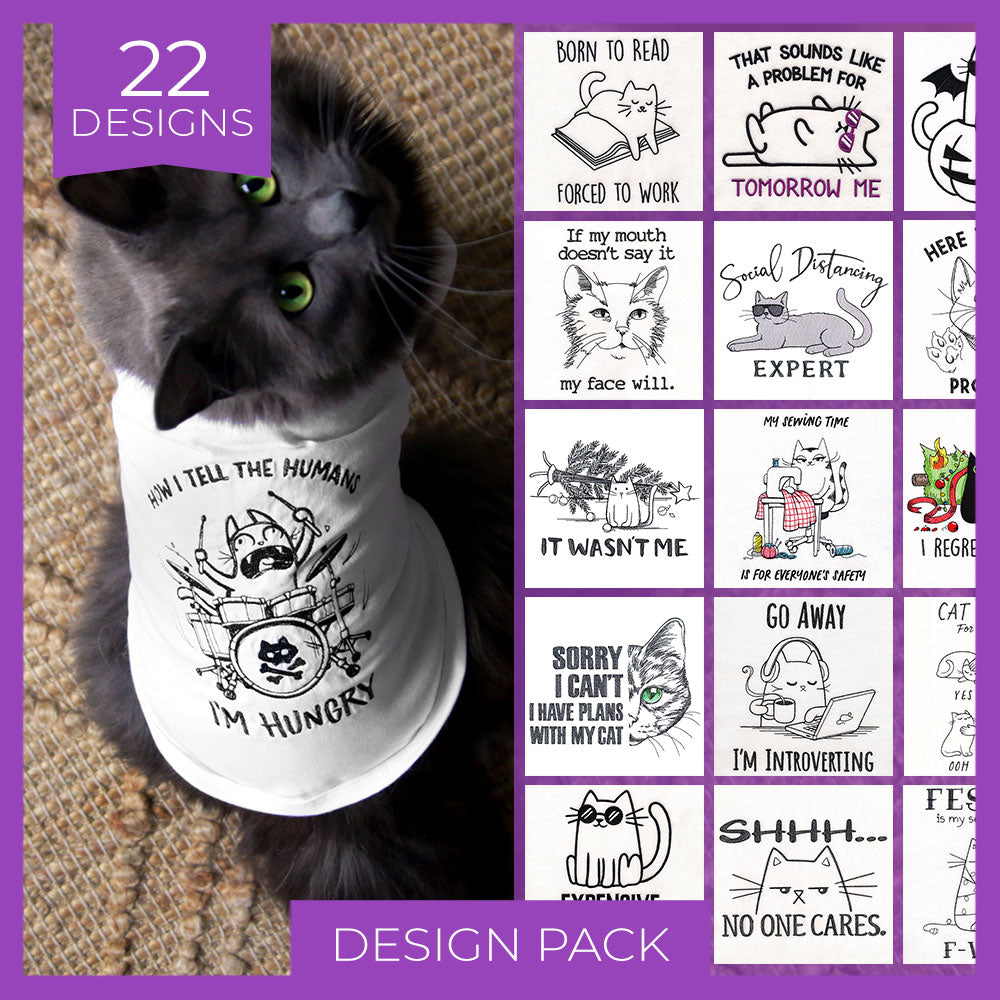 Sassy Cats Design Pack