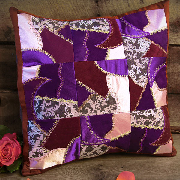 Crazy Quilt Block - Crescent (In-the-Hoop)
