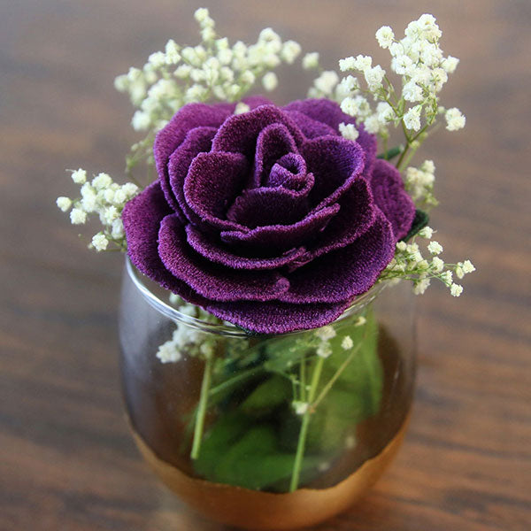 Soft Petals Rose (Freestanding)