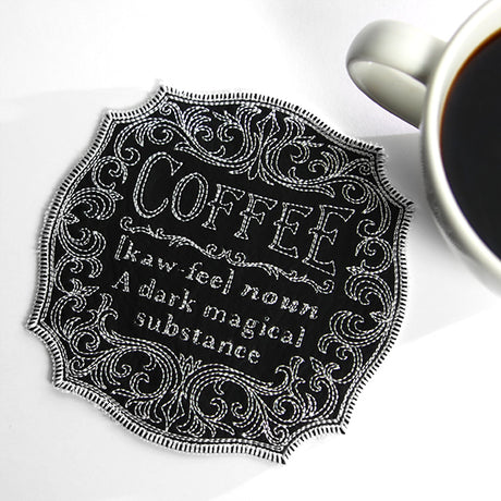 Coffee Coaster (In-the-Hoop)