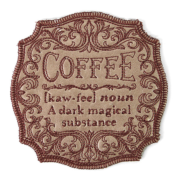 Coffee Coaster (In-the-Hoop)