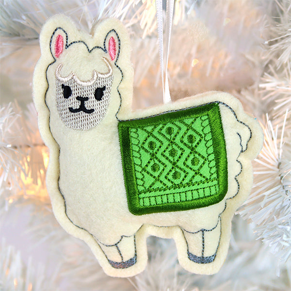Fa la la Llama (In-the-Hoop)