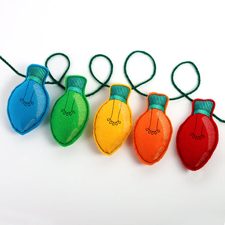 Festive Light Ornament (In-the-Hoop)