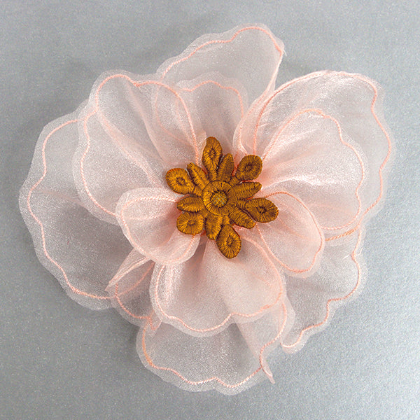 3D Organza Peony (Freestanding Organza)