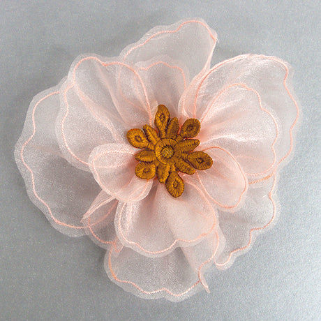 3D Organza Peony (Freestanding Organza)