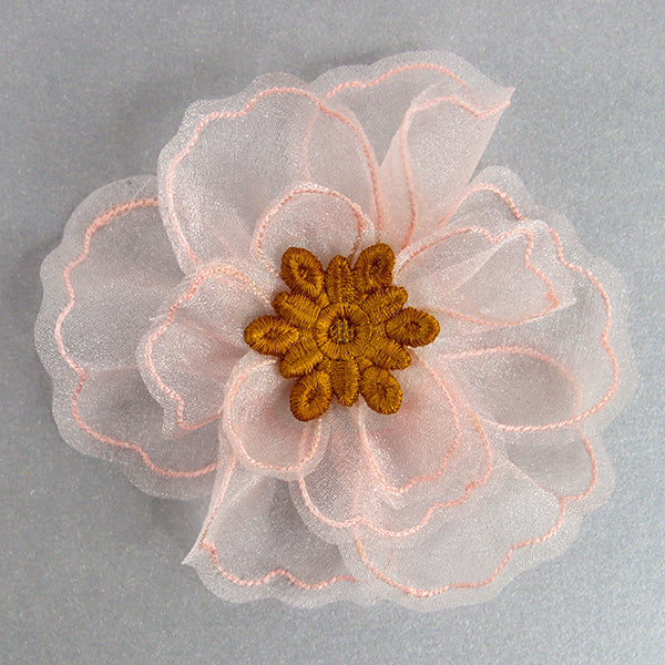 3D Organza Peony (Freestanding Organza)