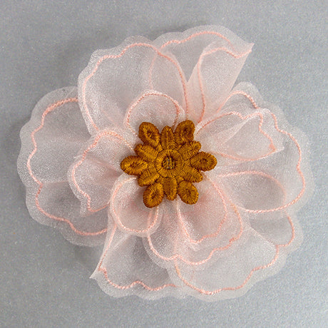 3D Organza Peony (Freestanding Organza)