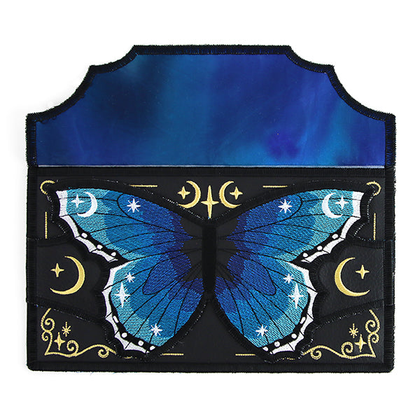 Modern Blue Morpho Clutch (In-the-Hoop)