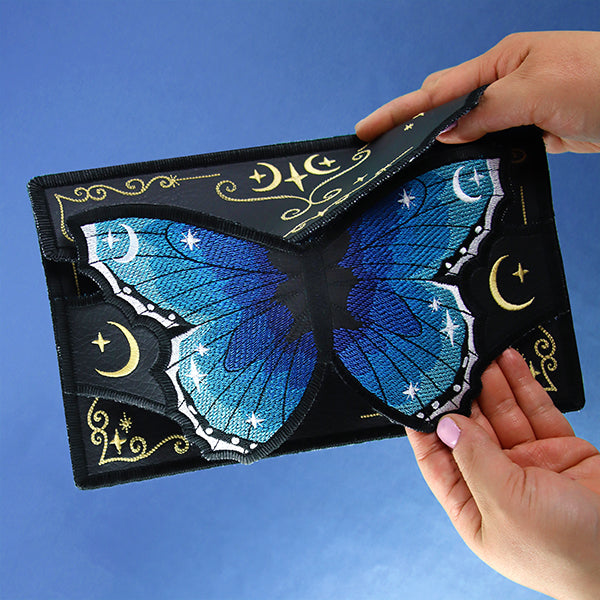 Modern Blue Morpho Clutch (In-the-Hoop)