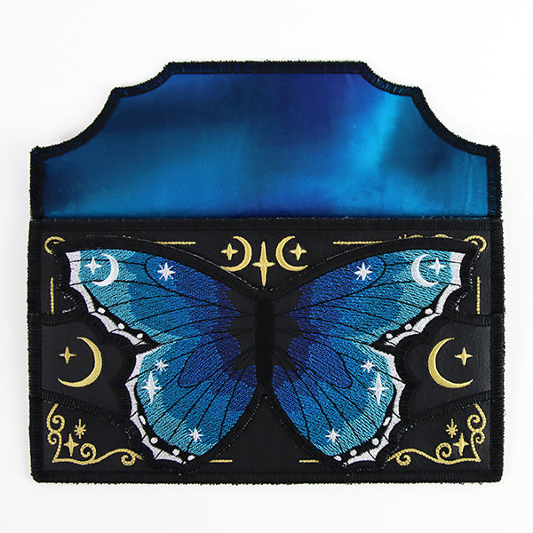 Modern Blue Morpho Clutch (In-the-Hoop)