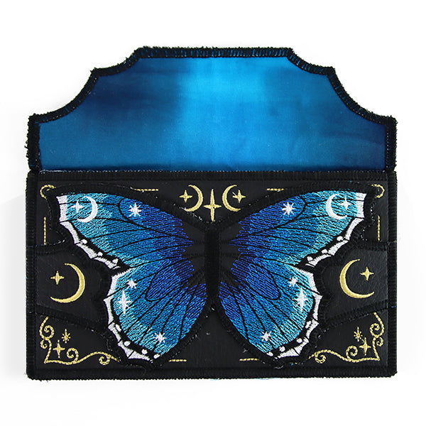 Modern Blue Morpho Clutch (In-the-Hoop)