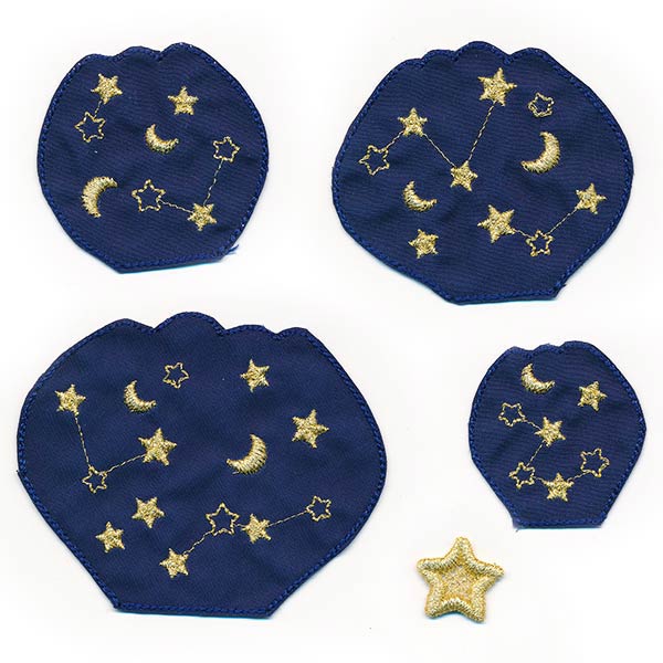 3D Celestial Fabric Flower (Freestanding)