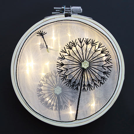 Dandelion Dreams Shadowbox (Organza)