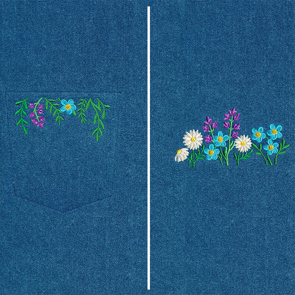 Flourish and Grow Flowers Pocket