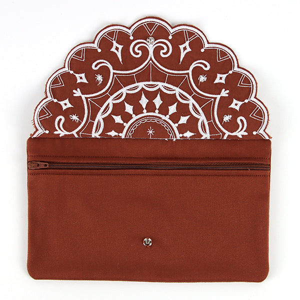 Wild Boho Front Flap Clutch (In-the-Hoop)