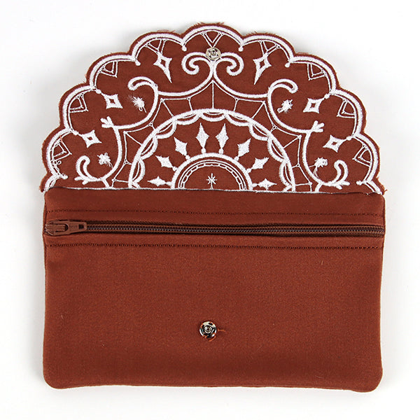 Wild Boho Front Flap Clutch (In-the-Hoop)