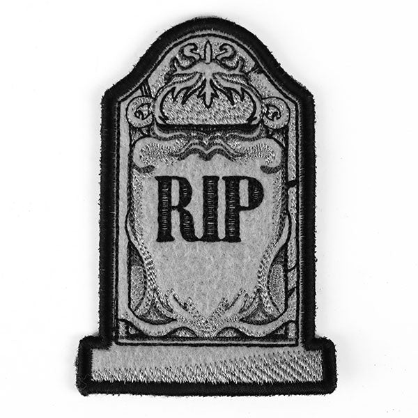 RIP Tombstone (In-the-Hoop)