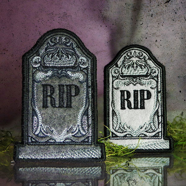 RIP Tombstone (In-the-Hoop)