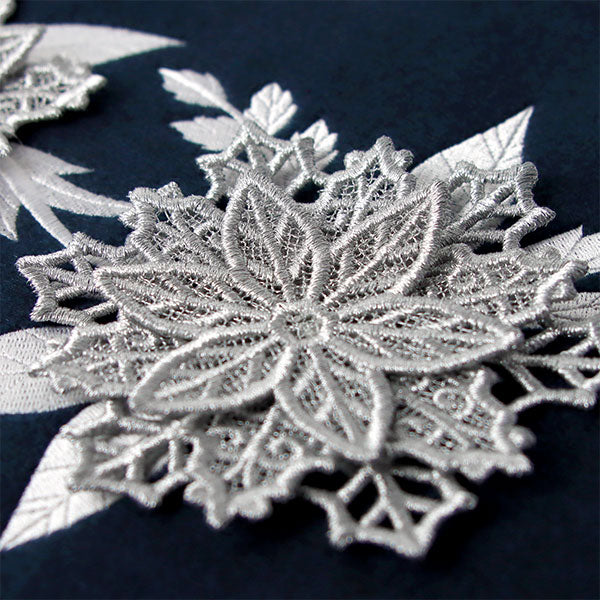 Frosted Snowflake Flower (Layered Lace)
